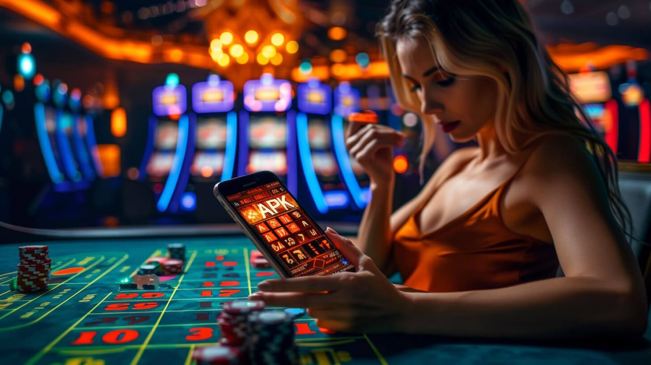 365 apk game live casino table with real dealer on mobile screen